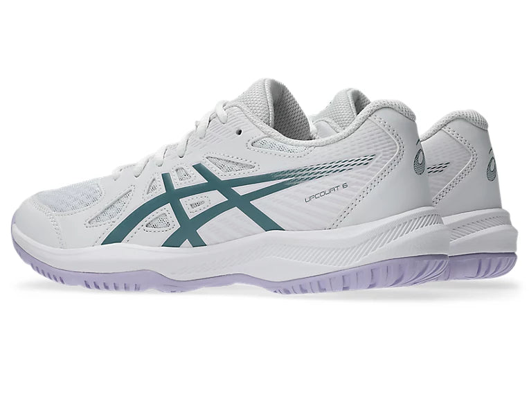 Asics Upcourt 6 White/Foggy Teal