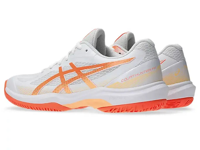 Asics Court Hunter FF White/Vivid Coral Women