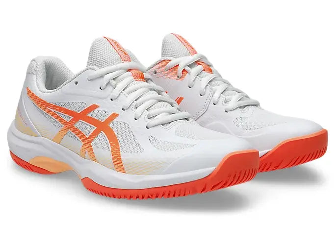 Asics Court Hunter FF White/Vivid Coral Women