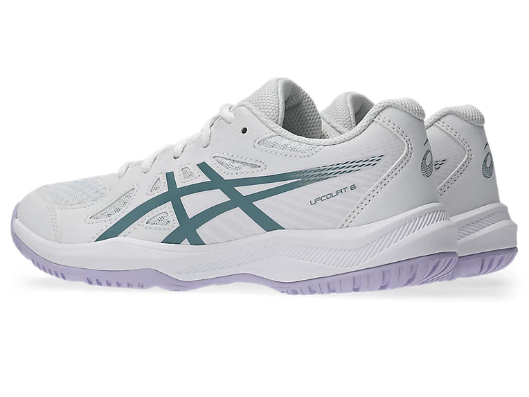 Asics Upcourt 6 GS White/Foggy Teal