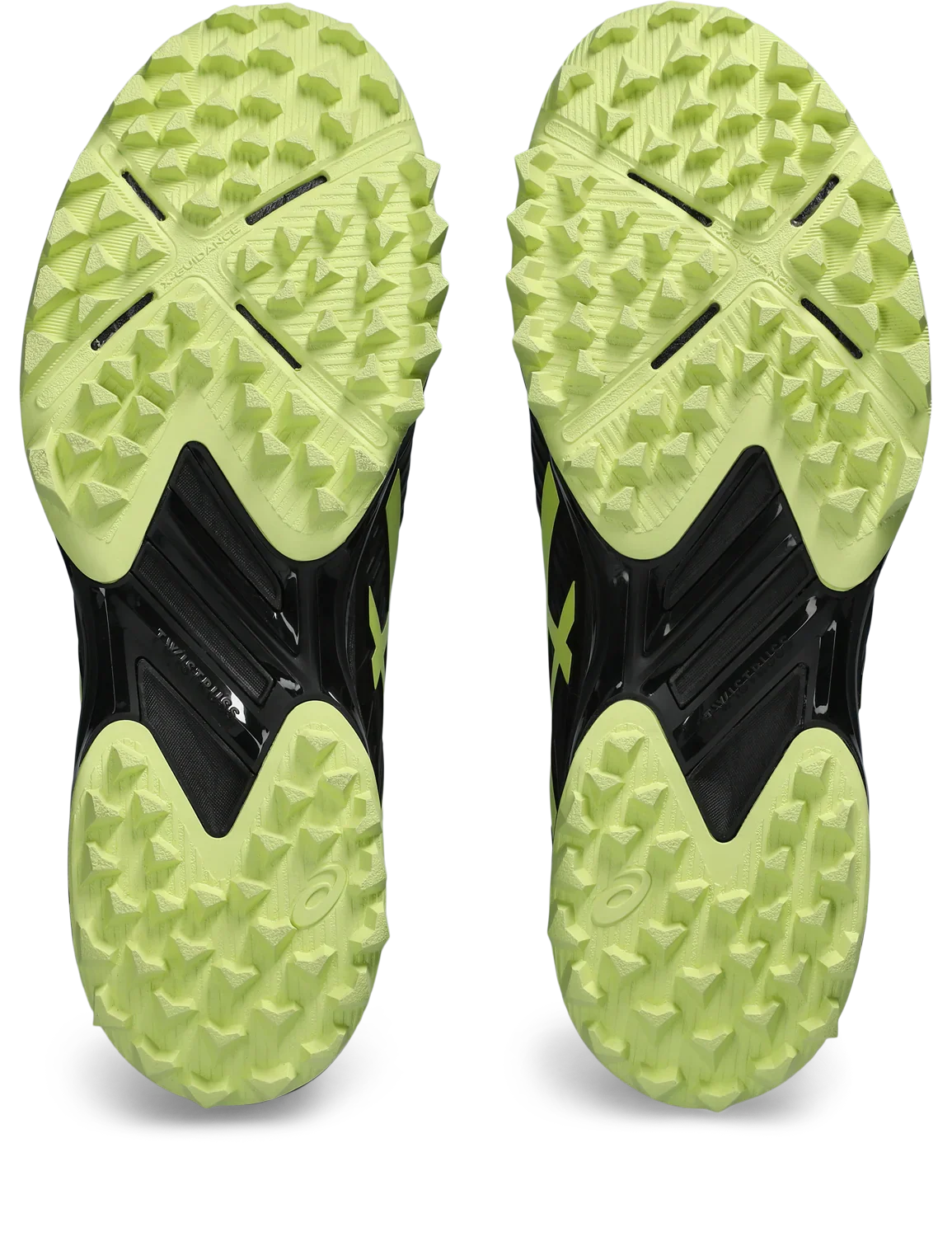 Asics Field Speed FF Men Black - Glow Yellow Hockeyschoen