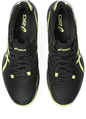 Asics Field Speed FF Men Black - Glow Yellow Hockeyschoen