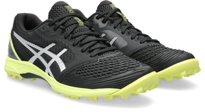 Asics Field Ultimate FF Men Black - Glow Yellow Hockeyschoen