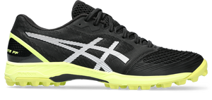 Asics Field Ultimate FF Men Black - Glow Yellow Hockeyschoen