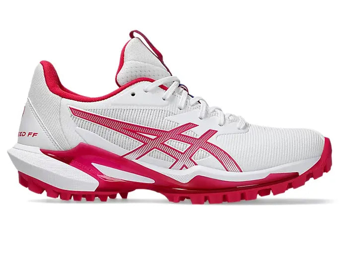 Asics Field Speed FF 2 White/Bright Rose Dames