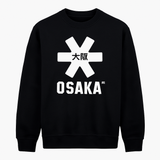 Osaka Women Sweater White Star Black