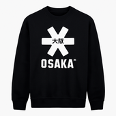 Osaka Women Sweater White Star Black