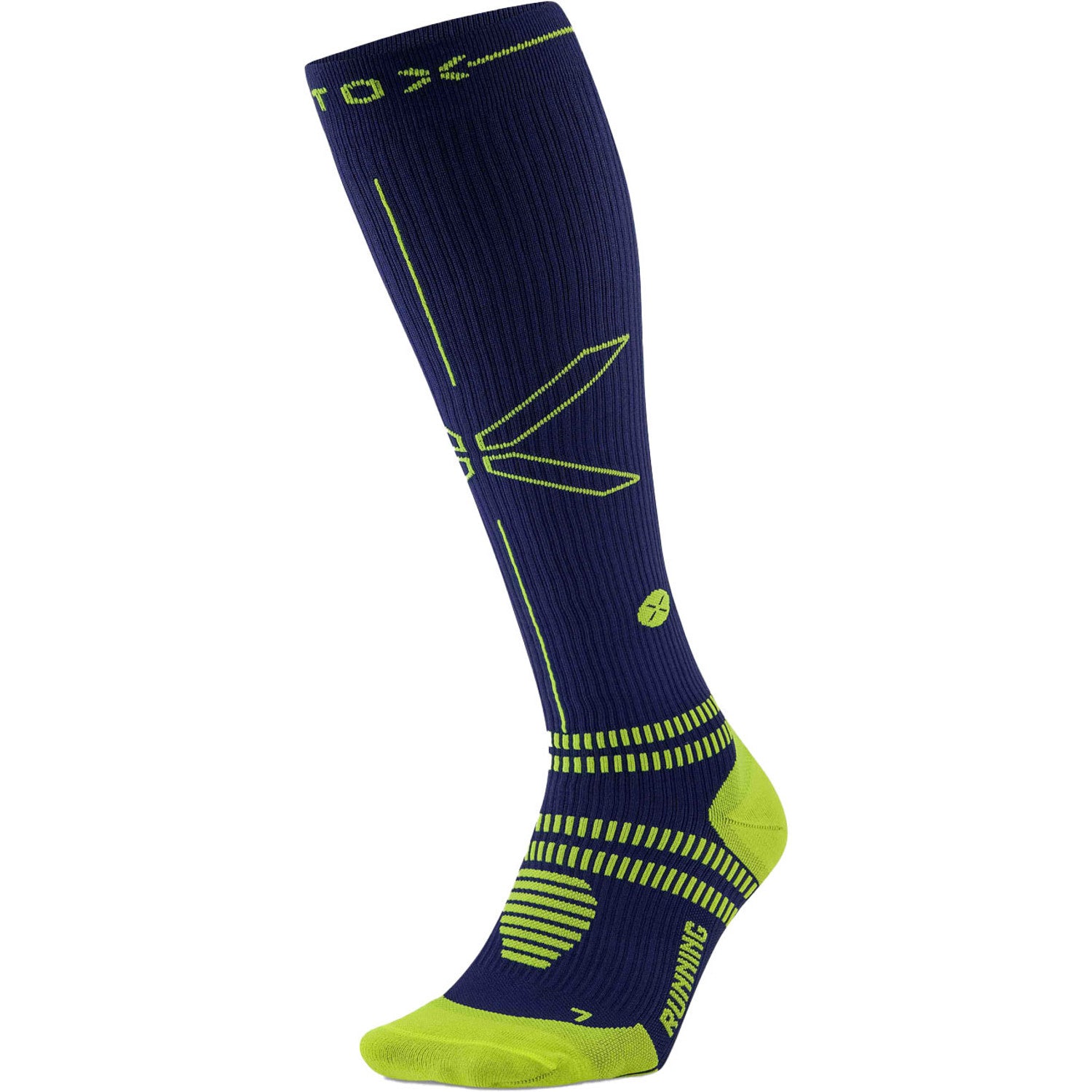 Stox Energy Socks Men Dark Blue/Yellow