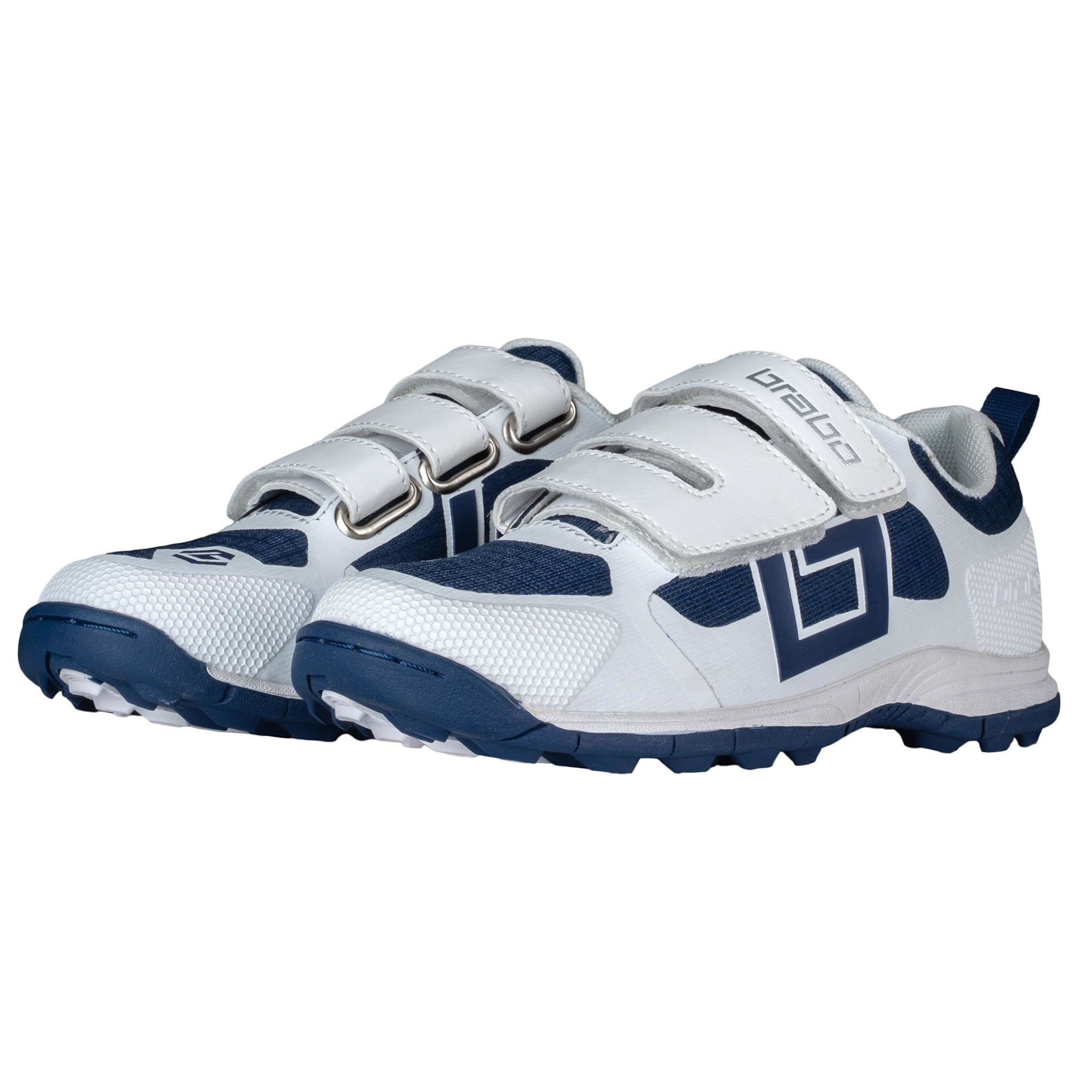 Brabo Shoe Force Navy Wit