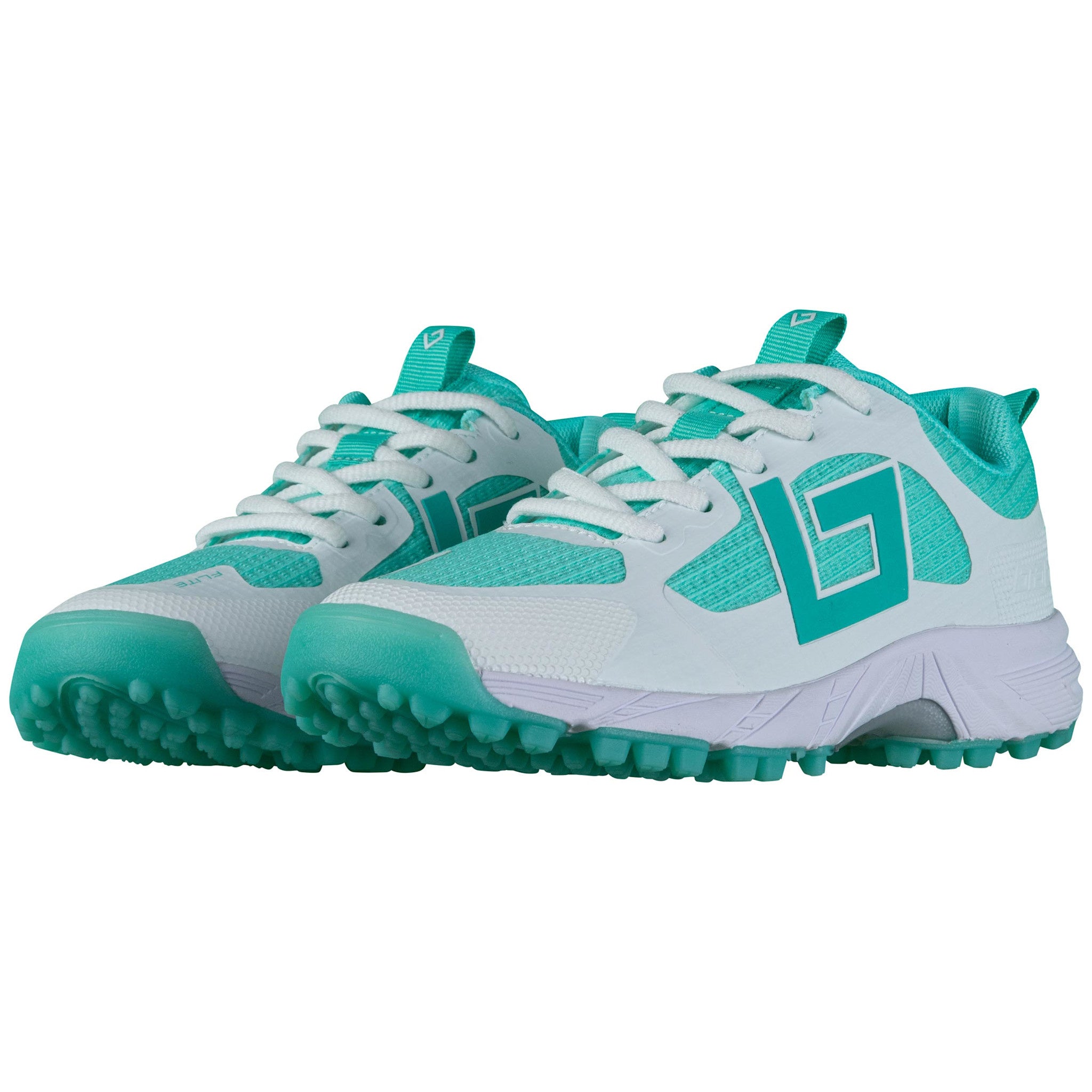 Brabo Shoe Tribute Aqua Wit + Slide