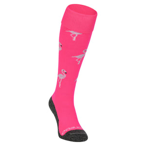 Brabo Socks Flamingo Neon Roze