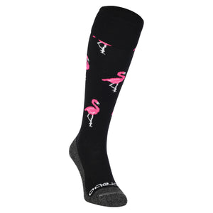 Brabo Socks Flamingo Zwart Roze