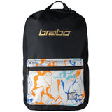 Brabo Backpack Force Zwart Marble Wit