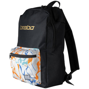 Brabo Backpack Force Zwart Marble Wit