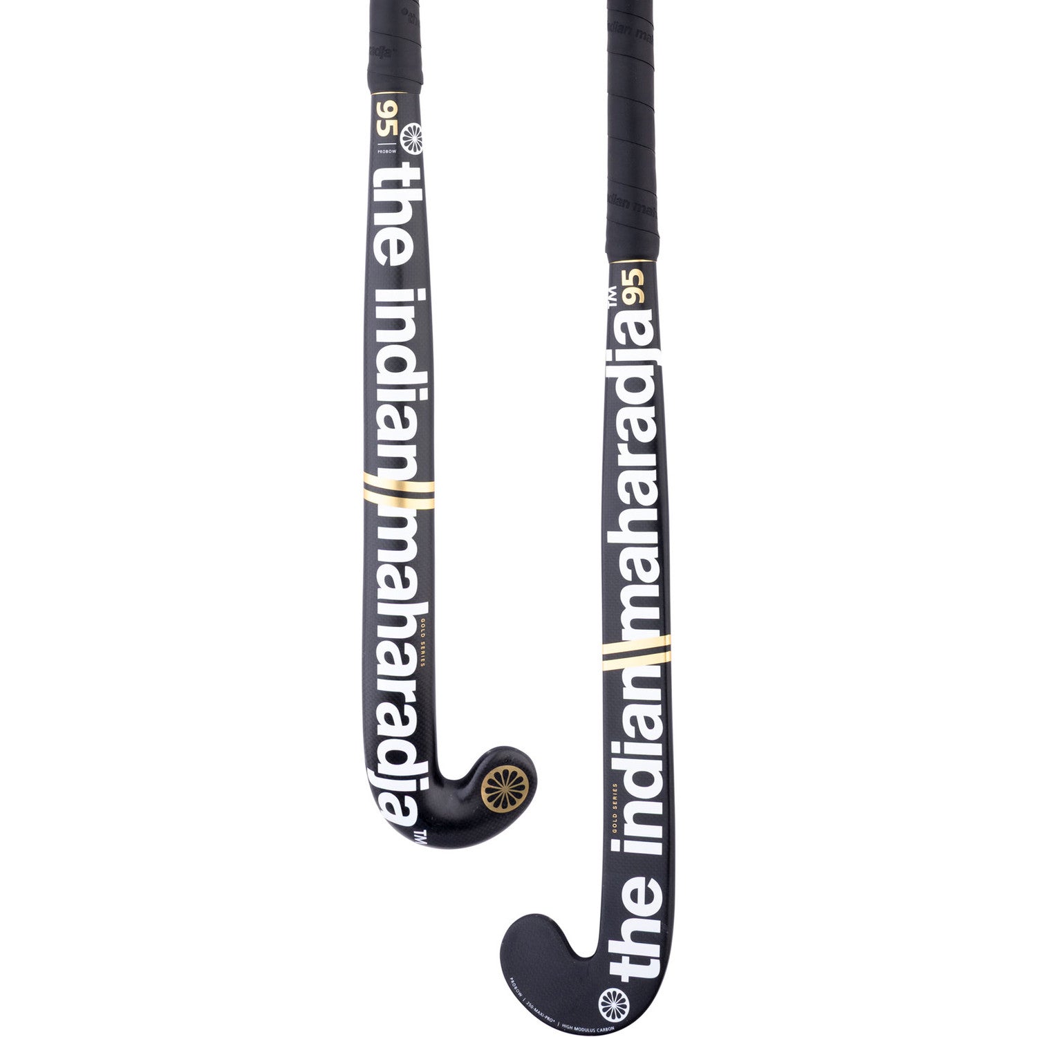 The Indian Maharadja Gold 95 ProBow Zwart/Goud Folie