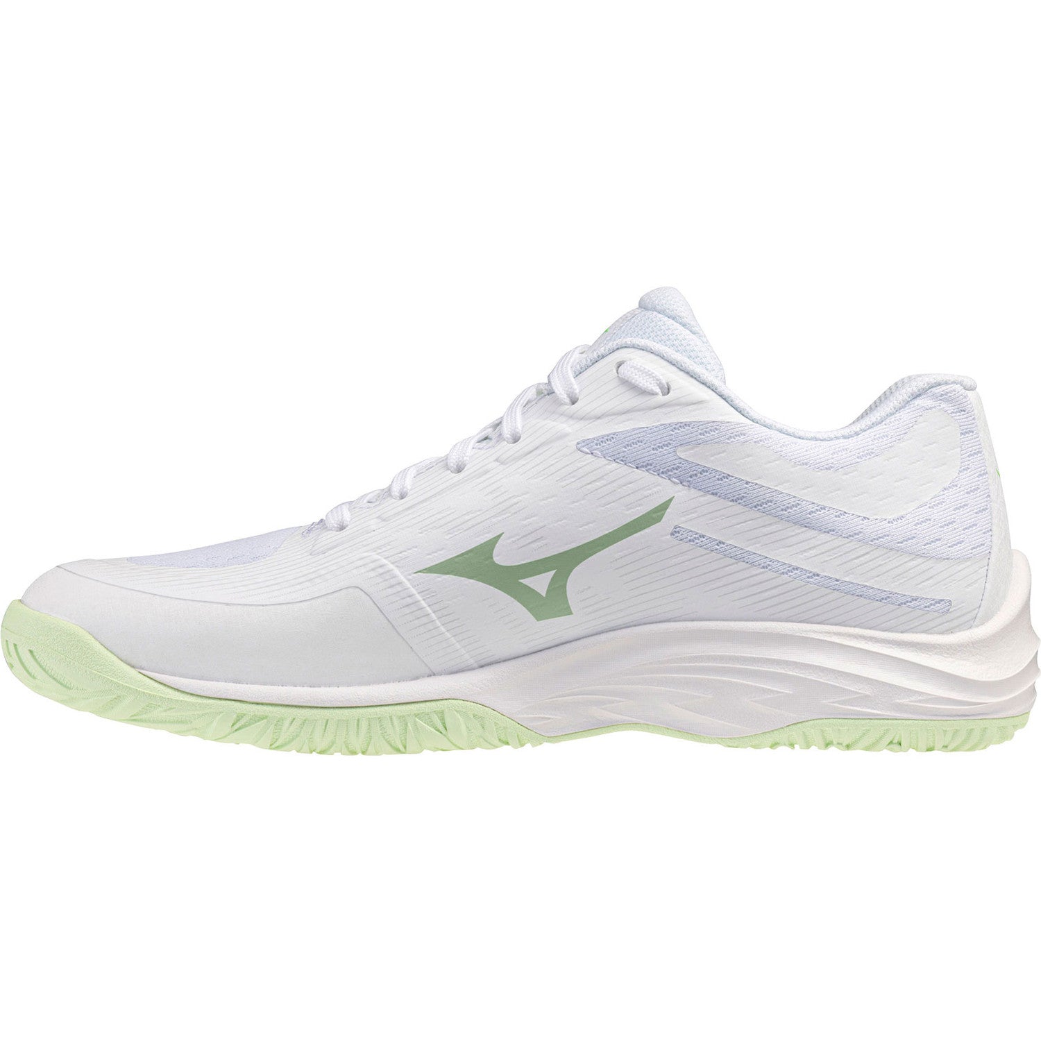 Mizuno Lightning Star Junior Wit/Mint