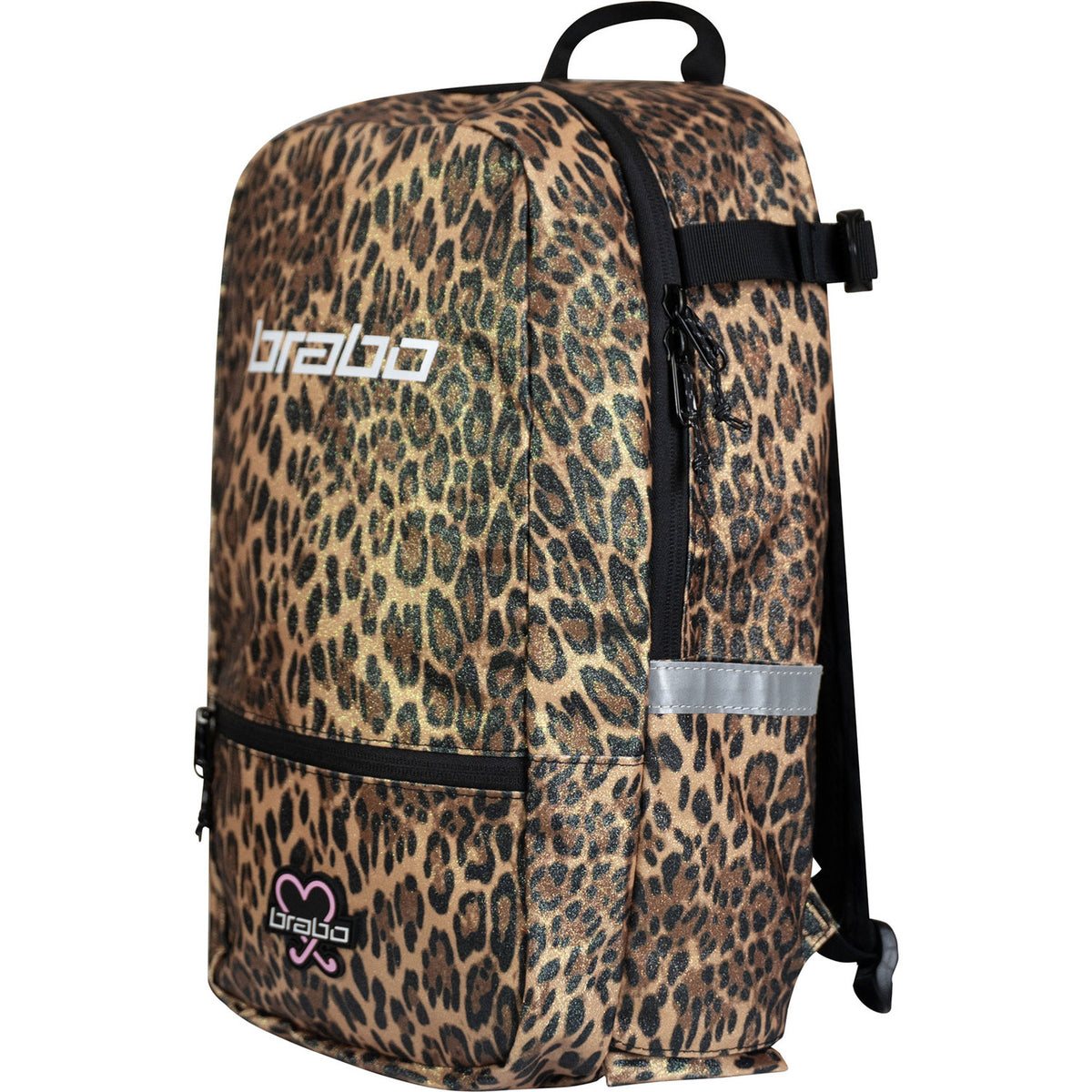 Brabo Backpack FUN Leopard Glitter