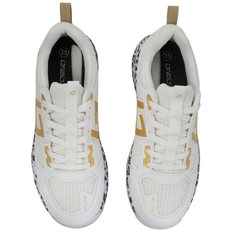 Brabo Shoe Tribute White/Gold/Leo+Slides