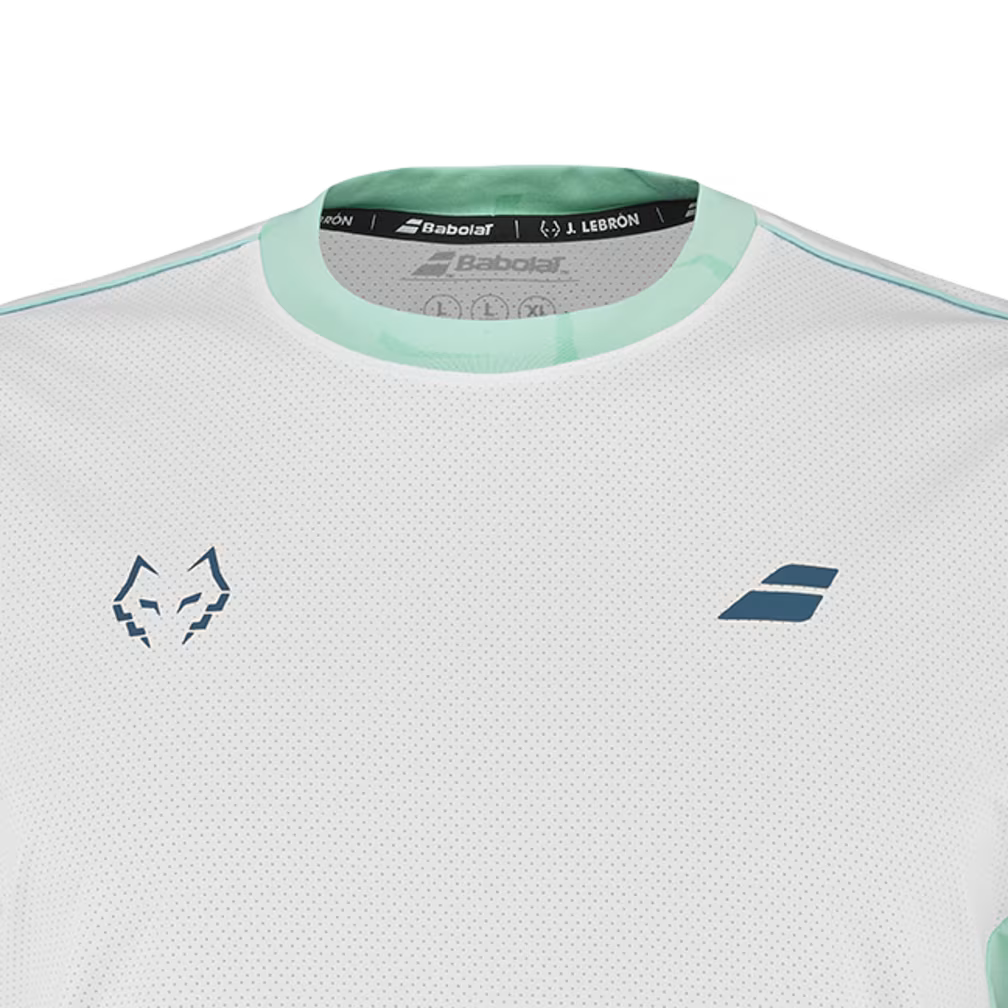 Babolat Crew Neck Tee Lebron White