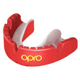 Opro Gold Ultrafit Braces Senior Red