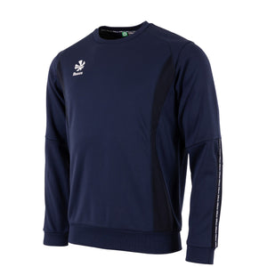 Reece Shift Round Neck Top Navy
