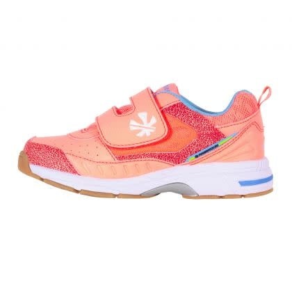 Reece Powerpitch Hockey Shoe Indoor Zwart-Neon/Geel