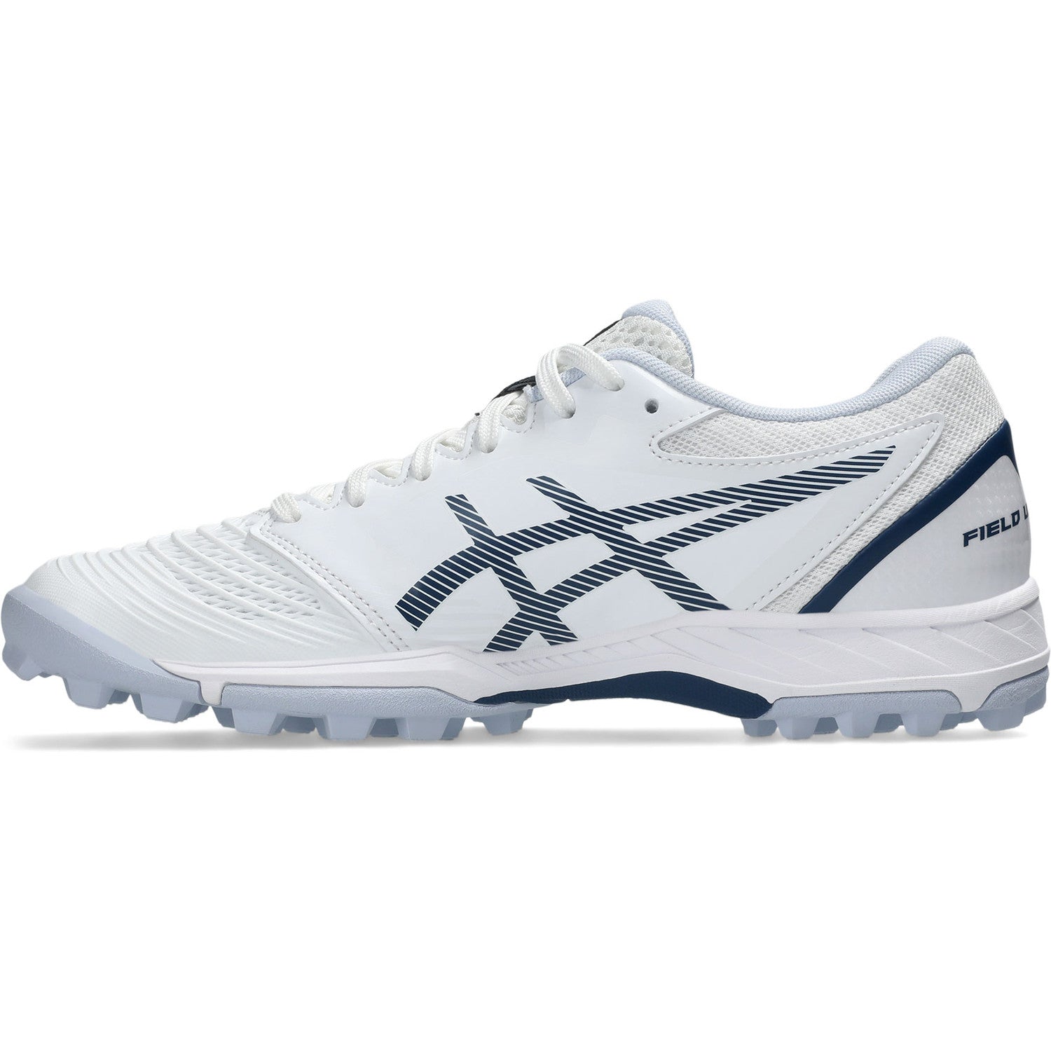 Asics Field Ultimate White/ Independence Blue Dames