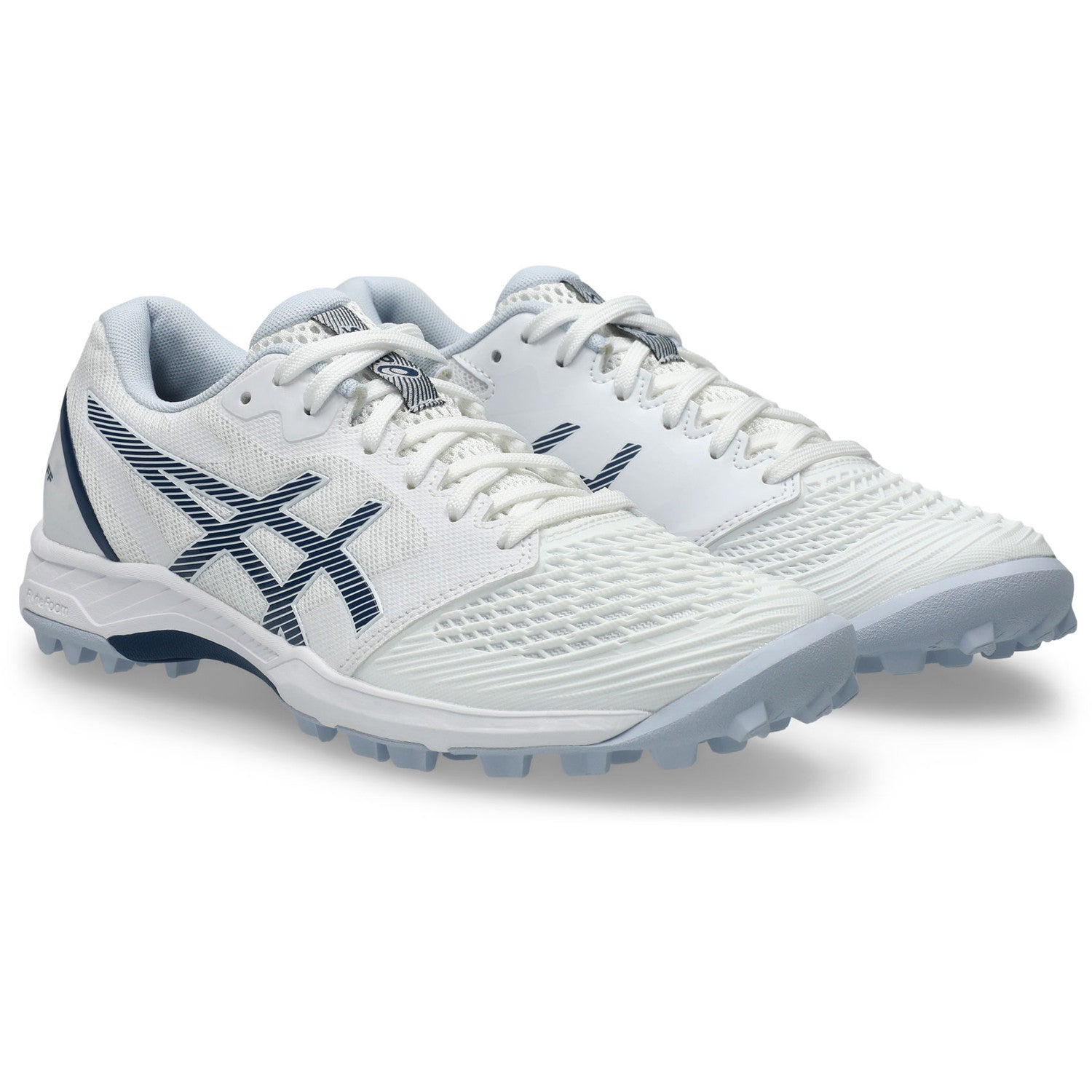 Asics Field Ultimate White/ Independence Blue Dames