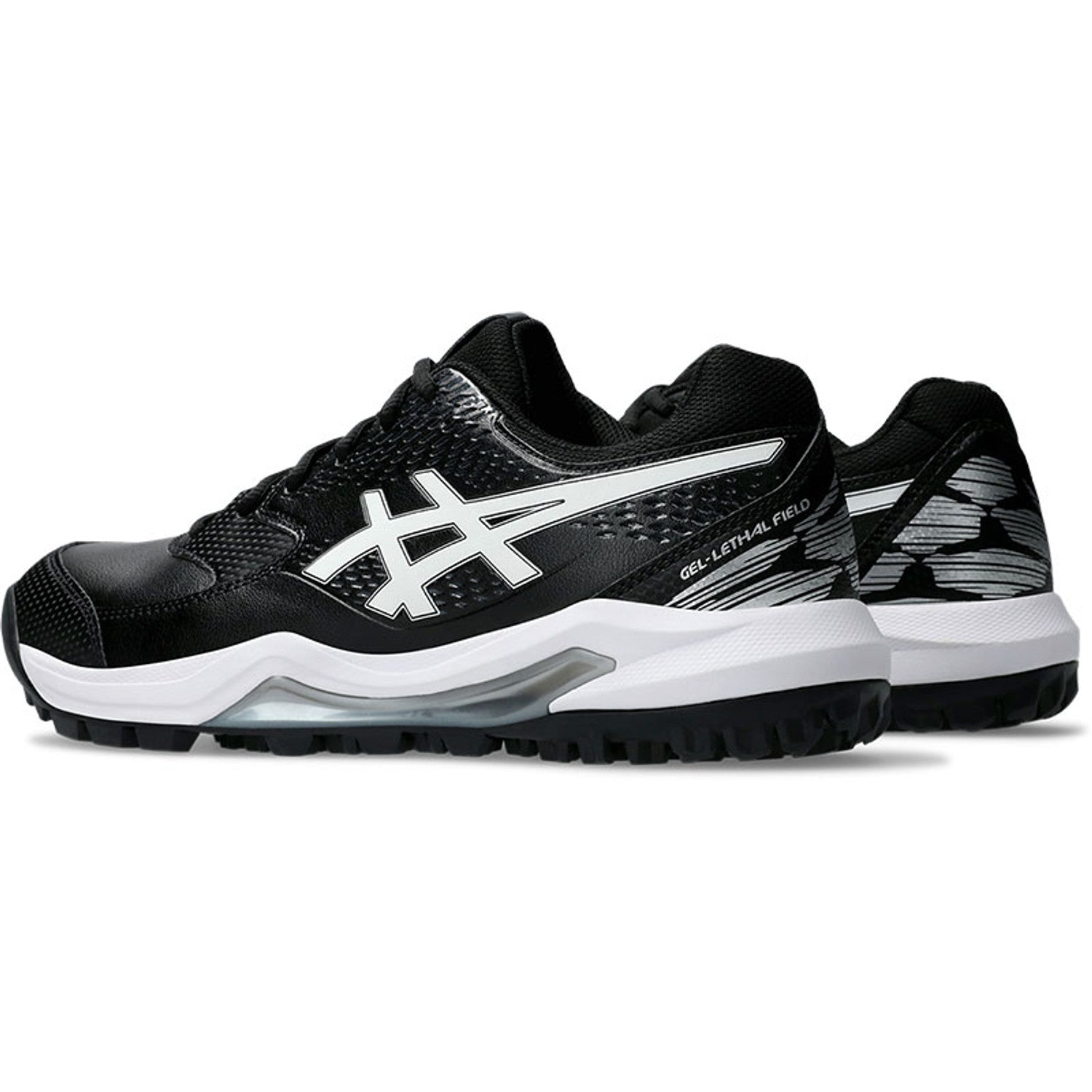 Asics Gel Lethal Field Black/ White Unisex