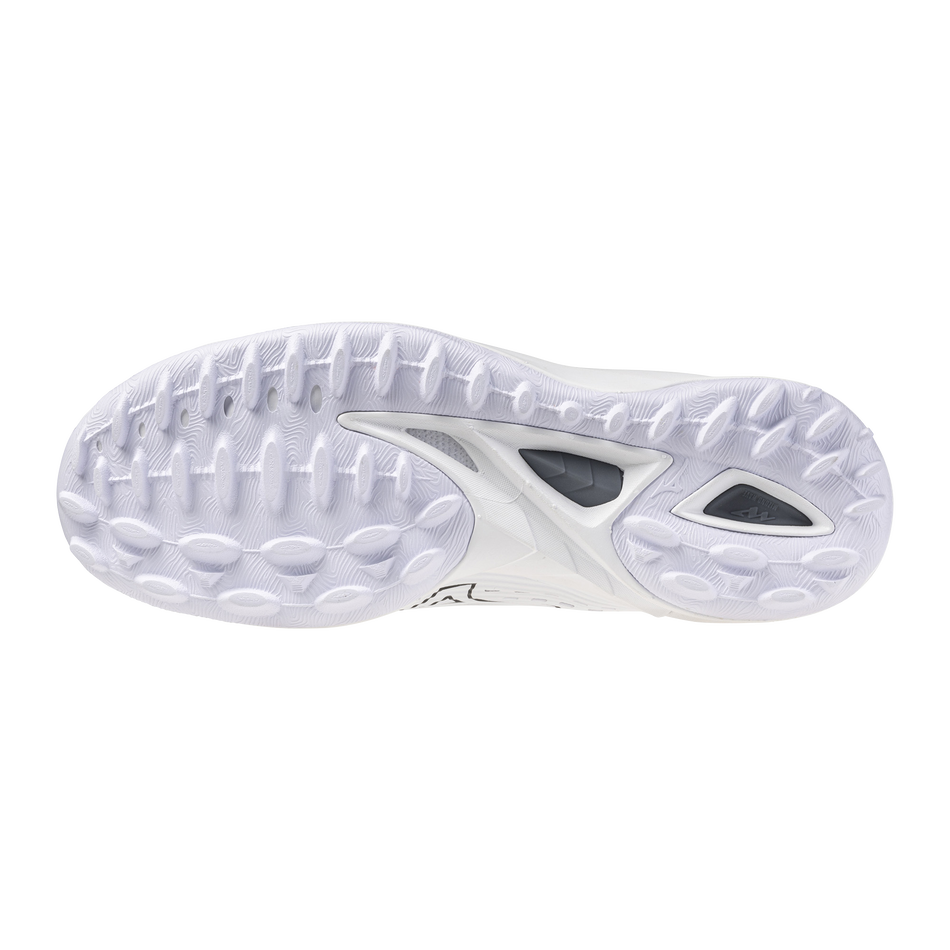 Mizuno Wave Leopardus White/Metallic Gray