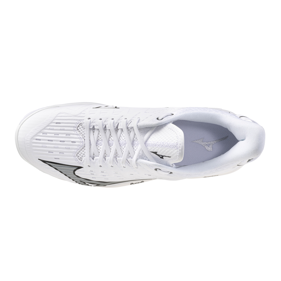 Mizuno Wave Leopardus White/Metallic Gray