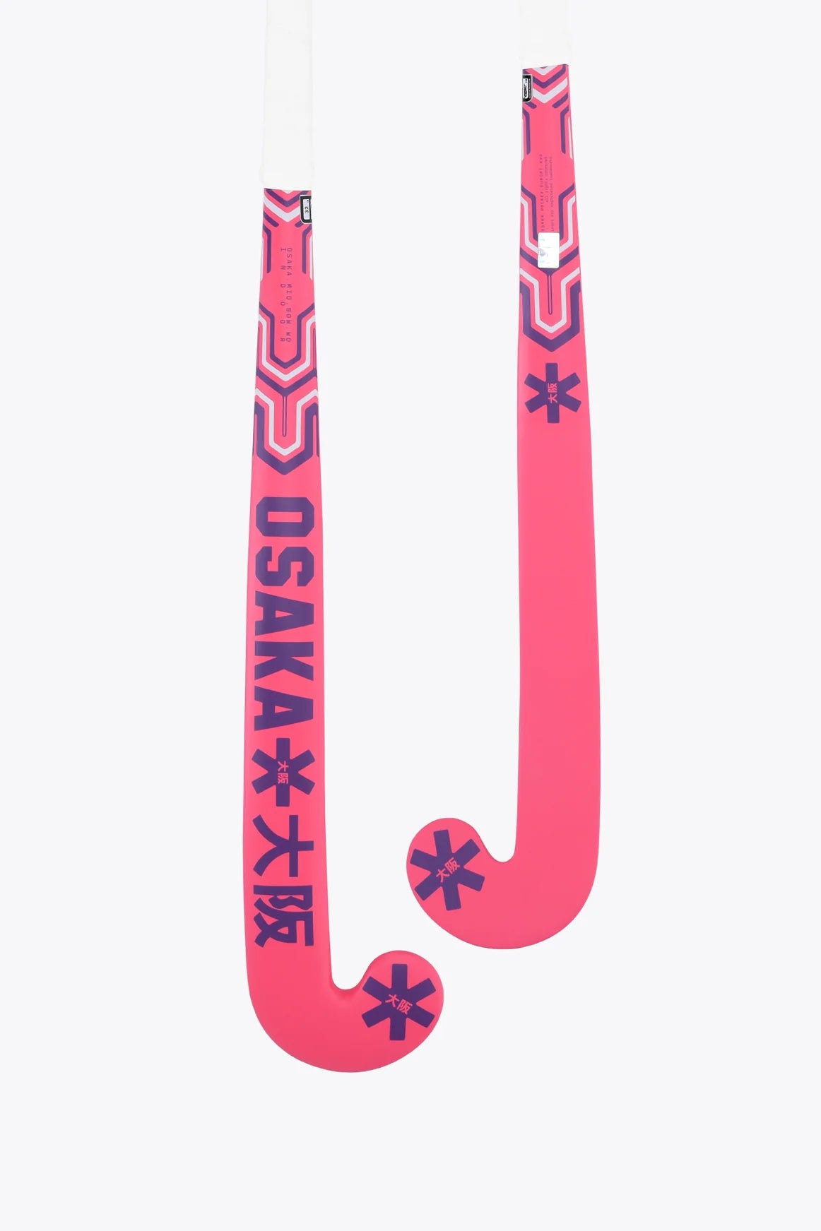 Osaka Indoor Hockey Stick Mid Bow WD Hot Pink