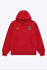 Gooische Club Hoodie Kids Rood