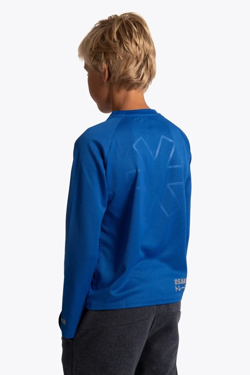 Osaka Training Tee Long Sleeve Royal Blue