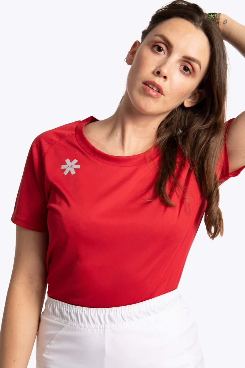 Osaka Women Training Tee Red