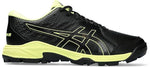 Asics Gel-Peake 2 Black - Glow Yellow Hockeyschoen