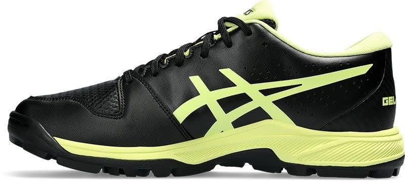 Asics Gel-Peake 2 Black - Glow Yellow Hockeyschoen