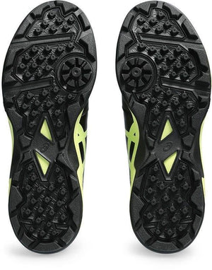 Asics Gel-Peake 2 Black - Glow Yellow Hockeyschoen