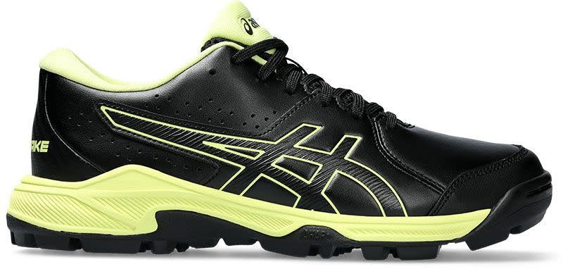 Asics Gel-Peake 2 Black - Glow Yellow Junior Hockeyschoen