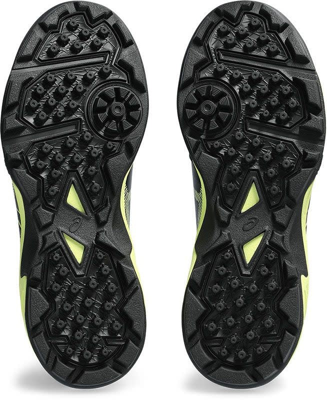 Asics Gel-Peake 2 Black - Glow Yellow Junior Hockeyschoen