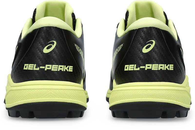 Asics Gel-Peake 2 Black - Glow Yellow Junior Hockeyschoen
