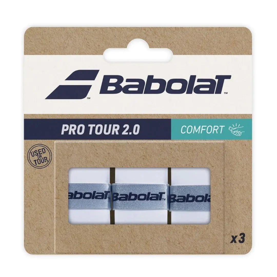 Babolat Pro Tour 2.0 X3 White Padel Overgrip