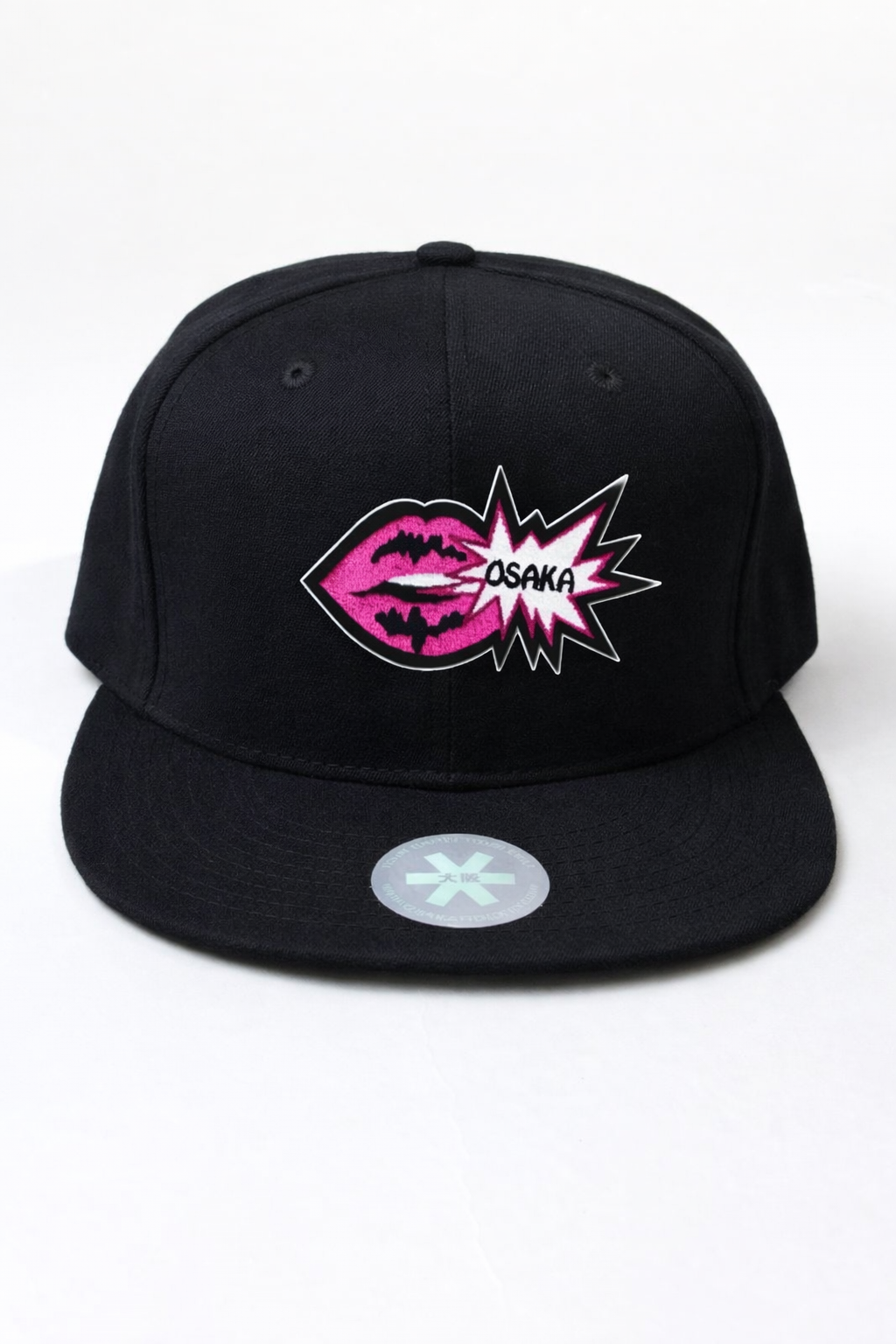Osaka Cap Snapback Osaka Lips Black