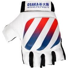 Osaka hockey glove tekko wit/blauw/rood