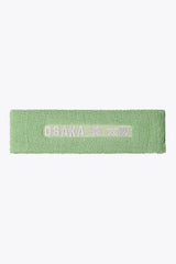 Osaka Sweatband Hair Green