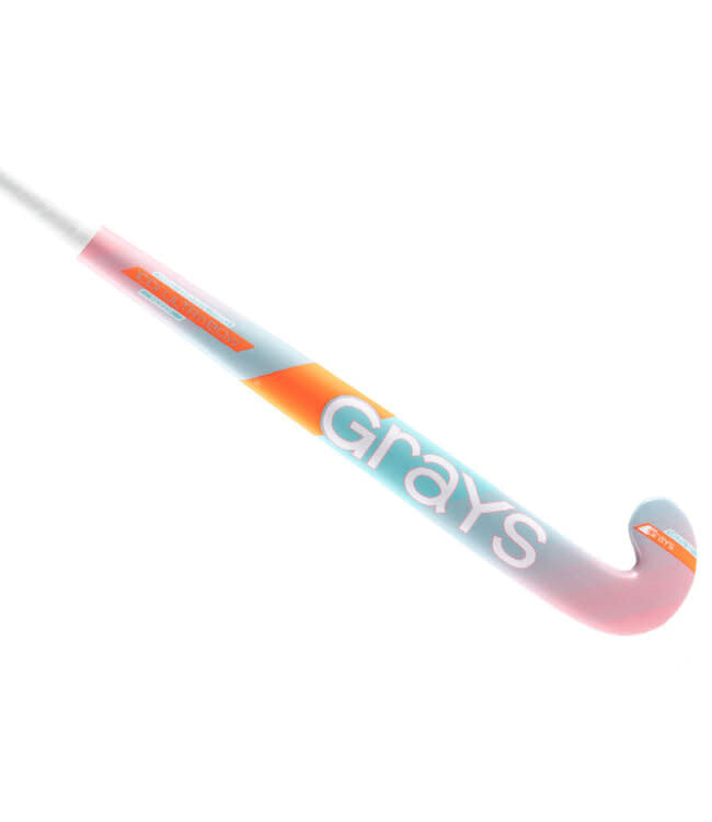 Grays 100i Ultrabow Zaalhockeystick Mint/Pink 36.5 Inch
