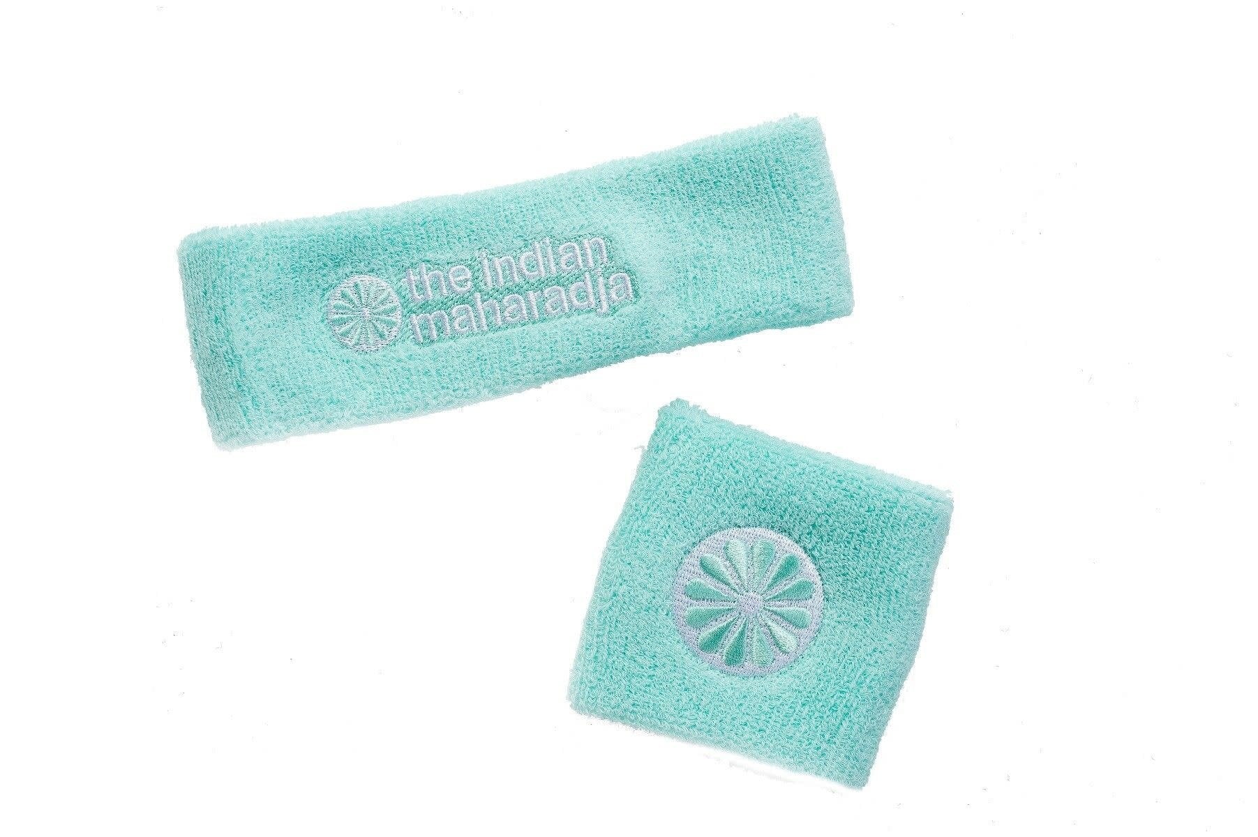 The Indian Maharadja Hoofdband One-Size Mintgroen
