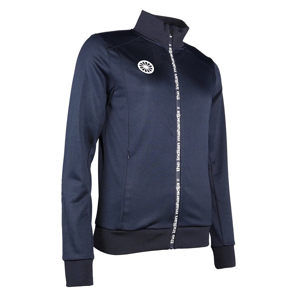 The Indian Maharadja full zip vest poly terry junior navy 152