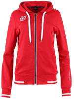 The Indian Maharadja tech hoodie full zip dames red S