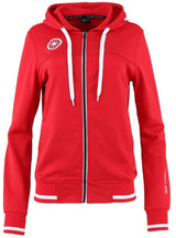 The Indian Maharadja tech hoodie full zip dames red S